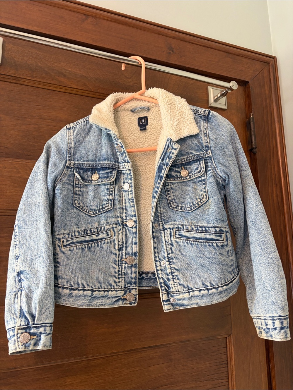 GAP Kids Girls Blue Denim Jacket